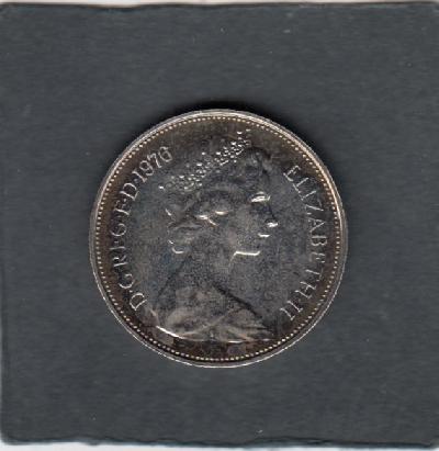 Beschrijving: 10 Pence ELIZABETH II